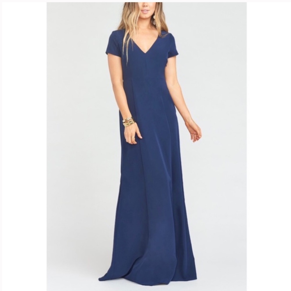 Show Me Your Mumu Geneva Gown ~ Rich Navy